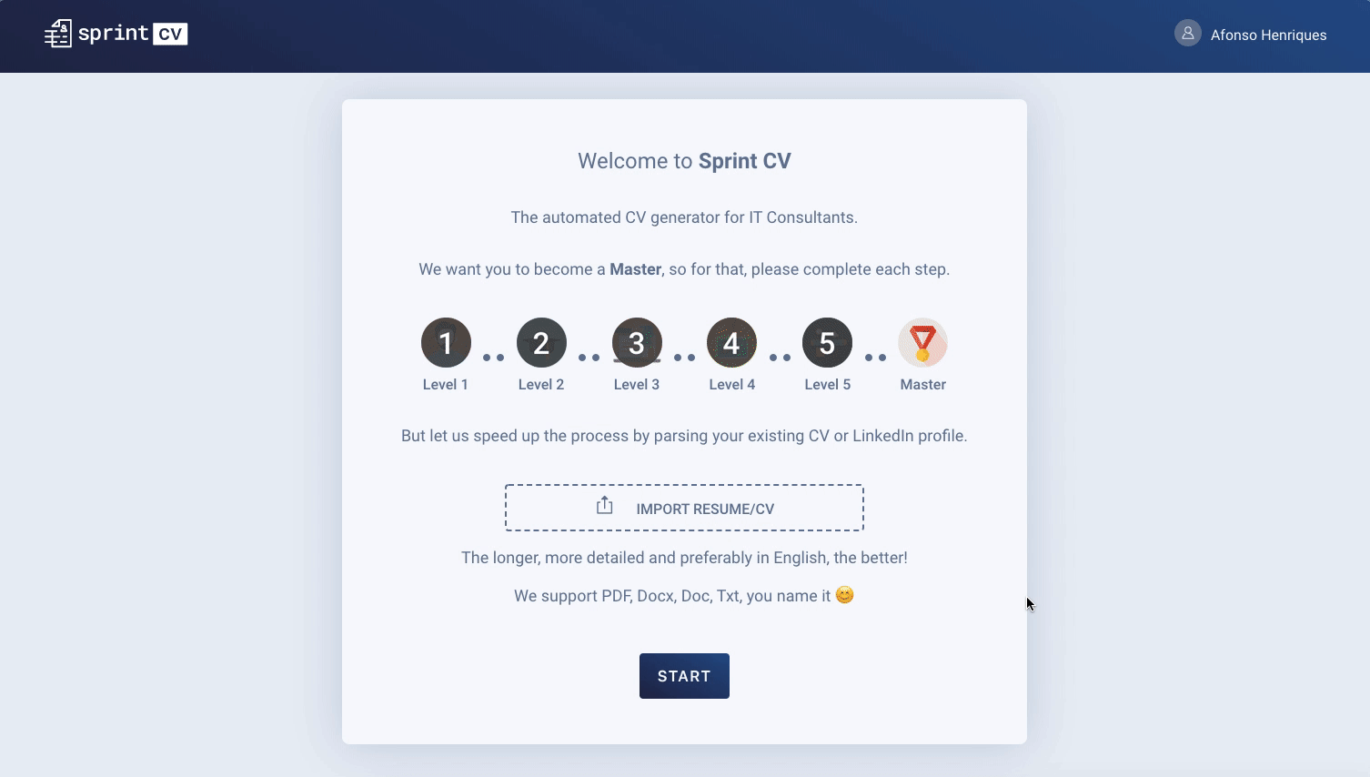 The most advanced cv parser